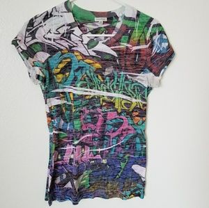 Maurices Graffiti printed t-shirt
